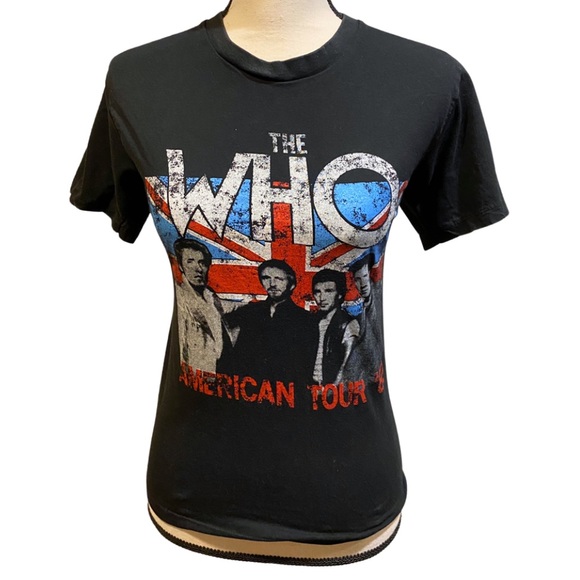 The Who Tops - The Who American Tour 82’ Graphic Band Tee